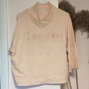 Dusty pink Calvin Klein crew neck